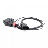Перехідник OBD2 FIAT, Alfa Romeo, LANCIA, Chery 3 pin для підключення діагностики до авто (3pin - 16pin)