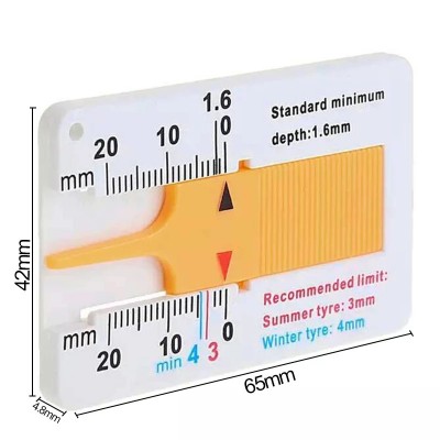 Измеритель протектора шин механический