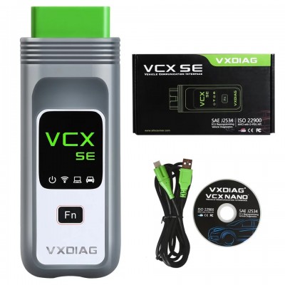 Діагностичний сканер VXDIAG VCX SE OBD2 для діагностики BMW (Wi-Fi + USB)
