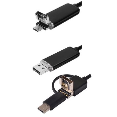 Відеоендоскоп (USB/Micro USB/USB Type-C) 7мм.