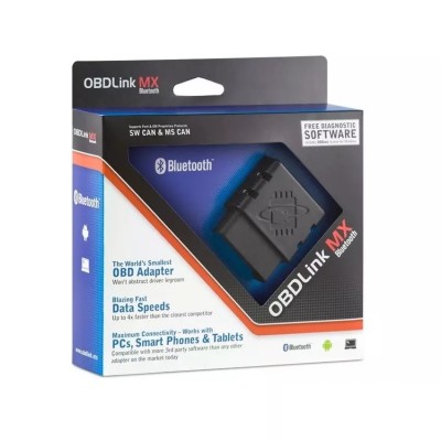 Автосканер OBDLink MX Bluetooth 3.0. OBD ScanTool адаптер диагностики с Android, Windows (BimmerCode, Forscan, HS/MS CAN, GM LAN)