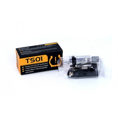 Датчик TPMS CGsulit TS01 315MHz + 433MHz, швидко фіксований, програмований, універсальний, металевий