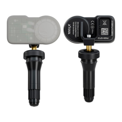 Датчик TPMS XTOOL TS100 (433 МГц + 315 МГц) швидкофіксований, програмований, універсальний, гумовий