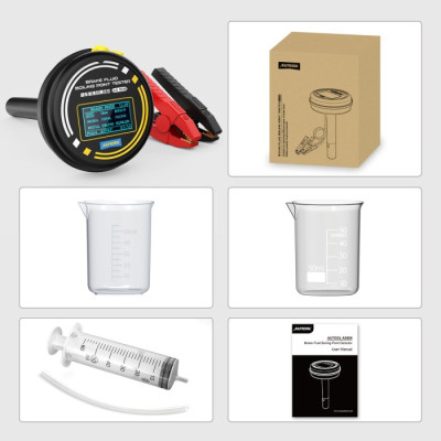 Тестер гальмівної рідини AUTOOL AS506 (DOT3, DOT4, DOT4+, DOT4ESP, DOT5, DOT5.1, DOT5.1ESP, ENV4, ENV6)