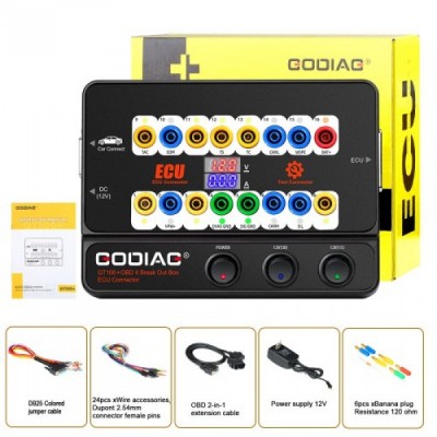 GODIAG GT100+ - OBD2 тестер (обслуговування, діагностика та програмування ECU)