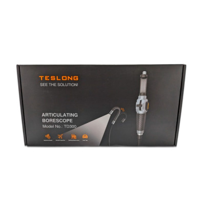 Відеоендоскоп керований Teslong TD300 (8.5mm, 1.55m, Full HD, без екрану) із поворотною камерою