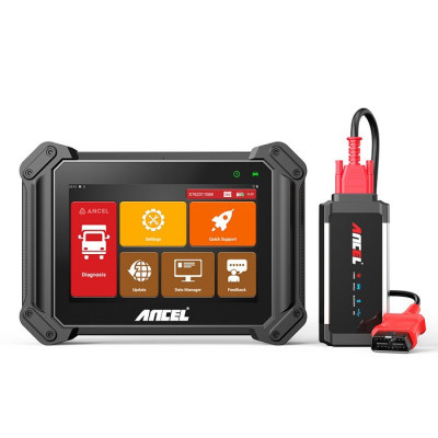 Автосканер Ancel V6 HD (8", 2/32Gb) для грузовых автомобилей