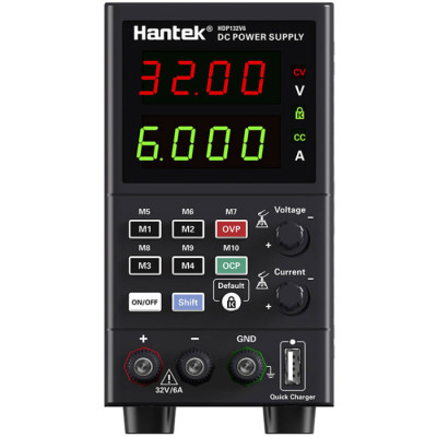 Hantek HDP135V6A - одноканальний регульований лабораторний блок живлення