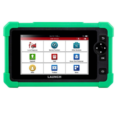 Автосканер Launch X431 CRP919 EV (7", 4/64Gb, DoIP, CAN FD) для діагностики електромобілів