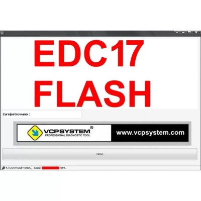 Плагин для VCP EDC 17 FLASHING