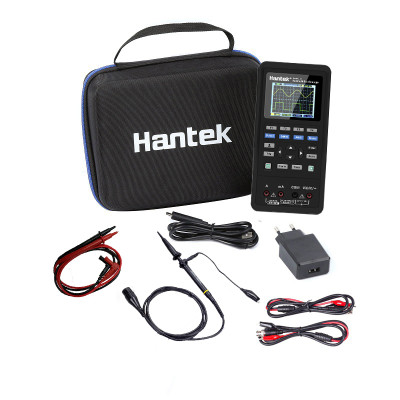 Цифровий осцилограф Hantek 2C72 (70MHz, 250MSa/s, 2CH, 6K пам'ять) портативний