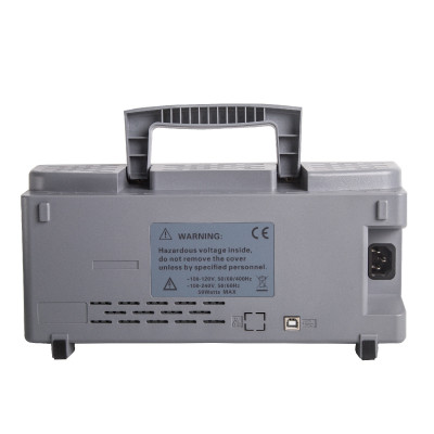 Цифровой осциллограф Hantek DSO2D10 (100MHz, 1GSa/s, 2CH, 8Mpts) настольный, с генератором сигналов