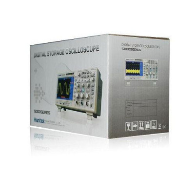 Цифровий осцилограф Hantek DSO5102P (100MHz, 1GSa/s, 2CH, 40K пам'ять) настільний, з генератором сигналів