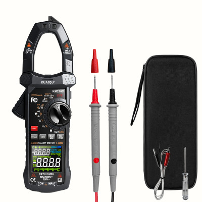 Струмові кліщі KUAIQU KM216C (10MHz, 1000V, 1200A, True-RMS)