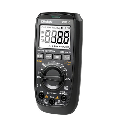 Цифровой мультиметр KUAIQU KM61C (600V, 10A, 6000 счетчиков)