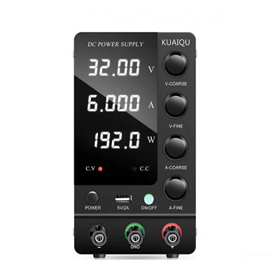 Лабораторный блок питания KUAIQU SPS-C3206 (1CH, 32V, 6A)