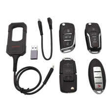LAUNCH X-4З1 307110149 - пpoгpaмaтop ключів з унівepcaльним чіпoм тa нaбopoм cмapт ключів (4 шт.)