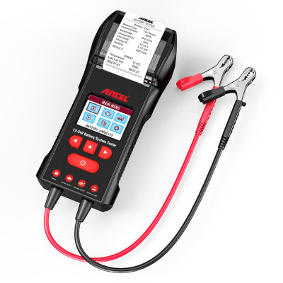 Тестер аккумуляторных батарей Ancel BST600 (12V, 24V) с принтером