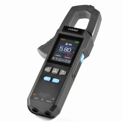 Токовые клещи Fnirsi DMC-100 (AC/DC, 600А) с цифровым мультиметром