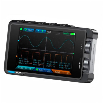 Цифровий осцилограф Fnirsi DS215H (50MHz, 250MSa/s, 2CH) портативний