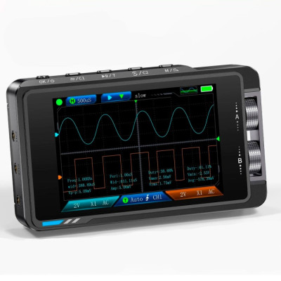 Цифровий осцилограф Fnirsi DS215H (50MHz, 250MSa/s, 2CH) портативний