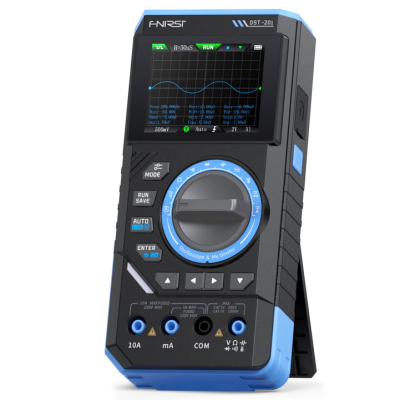 Цифровий осцилограф Fnirsi DST-201 (1MHz, 5MSa/s, 2CH) портативний