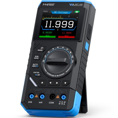 Цифровой осциллограф Fnirsi DST-210 (10MHz, 48MSa/s, 2CH) портативный