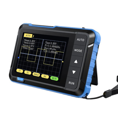 Цифровой осциллограф FNIRSI DSO-152 Plus (200KHz, 2.5MSa/s, 1CH) портативный