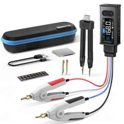 Тестер LCR пинцетного типа FNIRSI LCR-ST2 Plus (2 в 1)