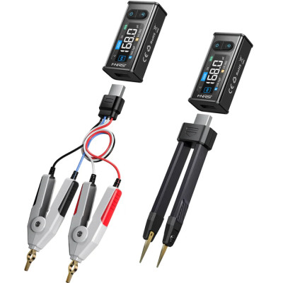 Тестер LCR пинцетного типа FNIRSI LCR-ST2 Plus (2 в 1)