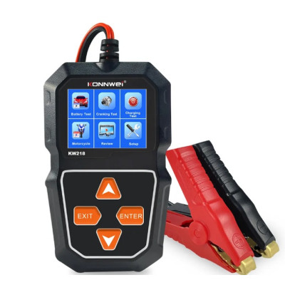 Тестер аккумуляторных батарей Konnwei KW218 (6V, 12V)