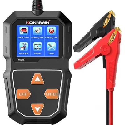 Тестер аккумуляторных батарей Konnwei KW218 (6V, 12V)