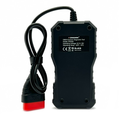 Автосканер з функцією тестера АКБ Konnwei KW340 (EOBD, OBDll, CAN)