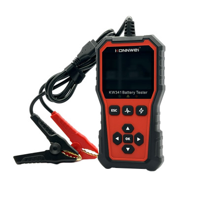 Тестер аккумуляторных батарей Konnwei KW341 (6V, 12V, 24V)