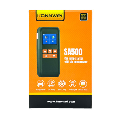 Пуско-зарядное устройство Konnwei SA500 4 в 1 (1000A, 12V) с функцией компрессора