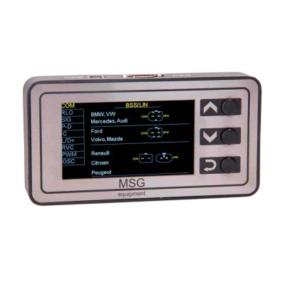 Тестер для диагностики реле-регуляторов генераторов MSG MS013 COM (12V)