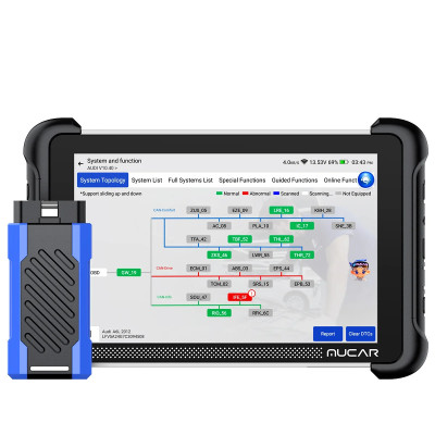 Автосканер Mucar 892BT PRO (8", 4/64Gb, DoIP, CAN FD, J2534, пожизненные бесплатные обновления)