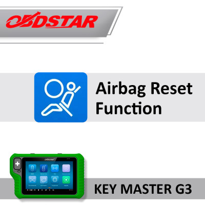 Активація Airbag Reset для програматора OBDSTAR Key Master G3 