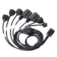 Комплект кабелів OBDSTAR VW 7-in-1 TCM KIT для роботи з АКПП Audi, VW