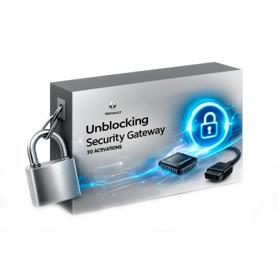 Разблокировка Security Gateway Renault для автосканеров Thinkcar (20 активаций)