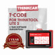 Продление лицензии T-Code для Thinktool Lite 2 на 1 год