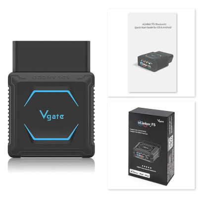 Автосканер VGate VLinker FS Bluetooth для работы с Forscan