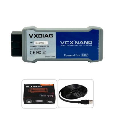 Автосканер VXDIAG VCX NANO (ПО GM Tech2Win, GDS2) для диагностики GM Автосканер VXDIAG VCX NANO (ПО GM Tech2Win, GDS2) для диагностики GM
