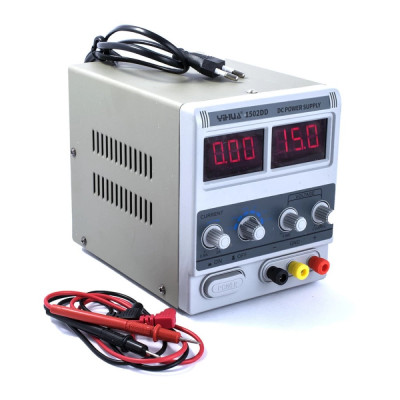 Лабораторний блок живлення YIHUA 1502DD (1CH, 15V, 2A)