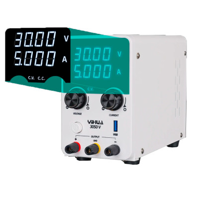 Лабораторный блок питания YIHUA 305D-V (1CH, 30V, 5A)