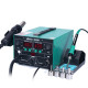 Паяльна станція YIHUA 862DA+ (паяльник 75W, 200-480°C; фен 650W, 100-450°C, сенсор, LED дисплей)