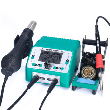 Паяльна станція YIHUA 938BD-I (паяльник 75W, 200-480°C, фен 650W, 100-480°C, ESD)