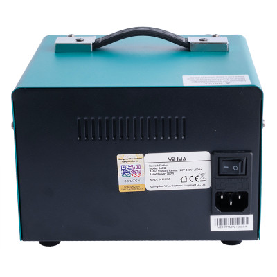Паяльна станція YIHUA 948-II 4 в 1 (термофен 650W, 100-480°C; паяльник 60W, 200-480°C; демонтажний пістолет 75W, 380-480°C)