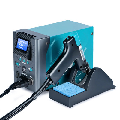 Демонтажная паяльная станция YIHUA 948D-I (110W, 380–480°C, вакуумный отсос, LCD)