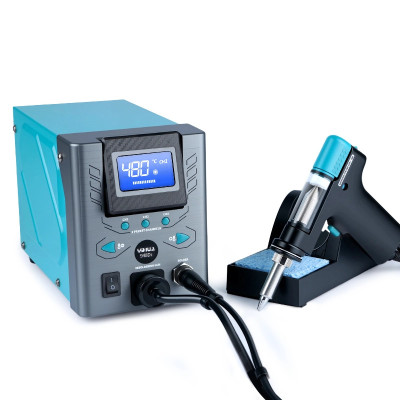 Демонтажная паяльная станция YIHUA 948D-I (110W, 380–480°C, вакуумный отсос, LCD)